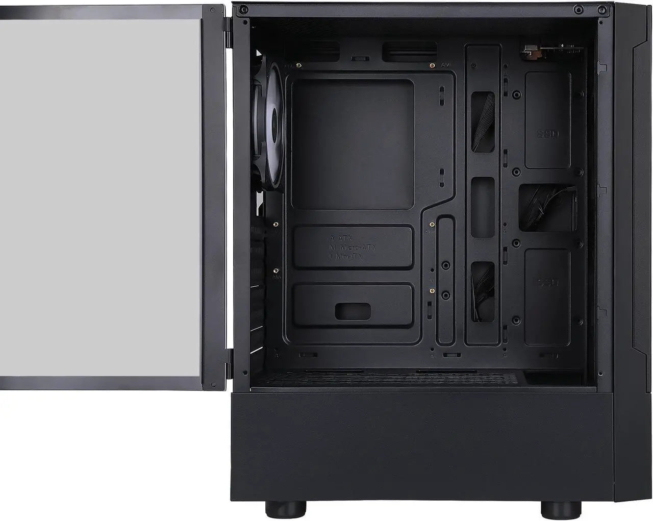 Sama Casing 3307 ATX 3 ARGB Fan