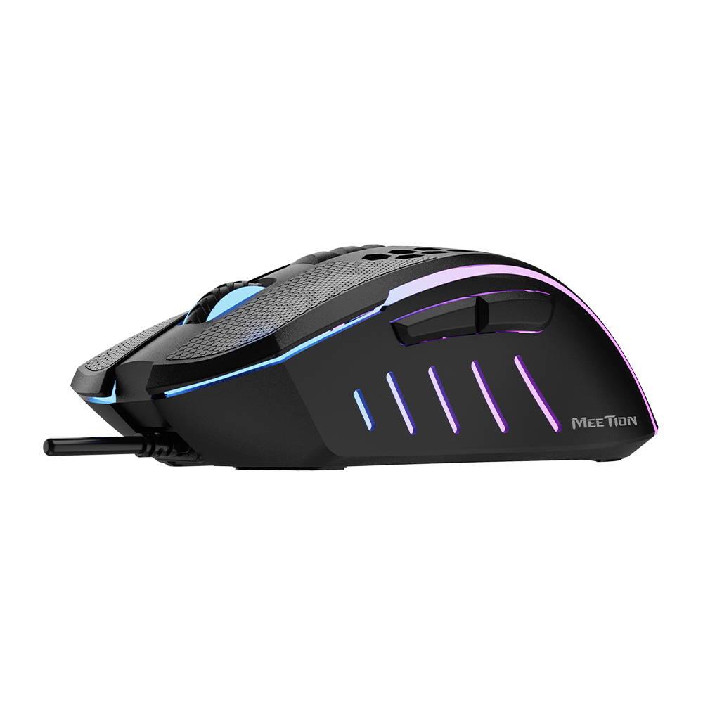 Meetion Mouse GM 015 Wired Lightweight RGB Gaming Mouse