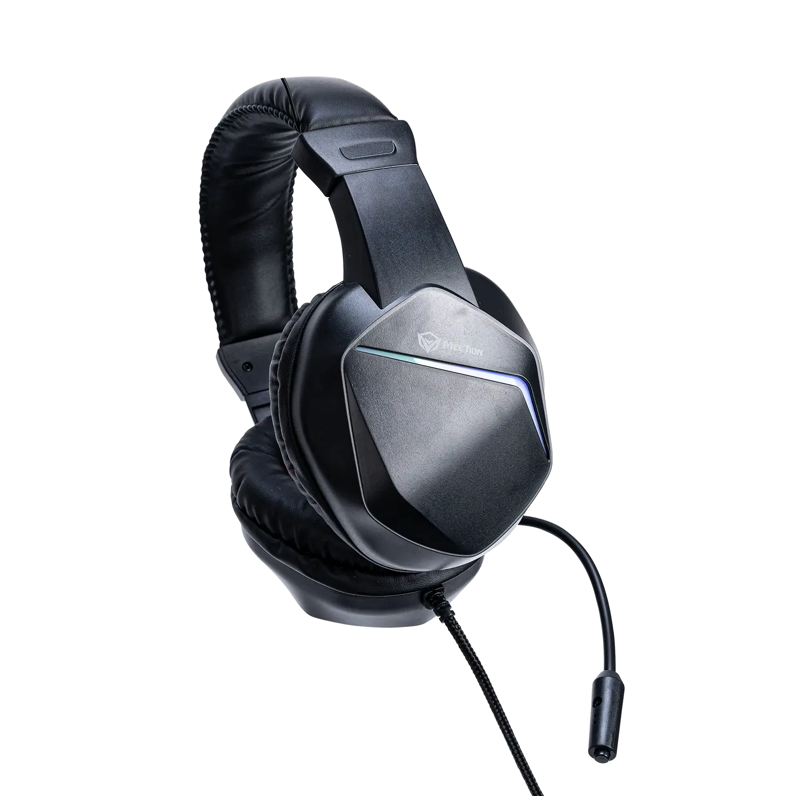 Meetion Headset HP 022 Noise Cancelling RGB Wired Gaming Headset