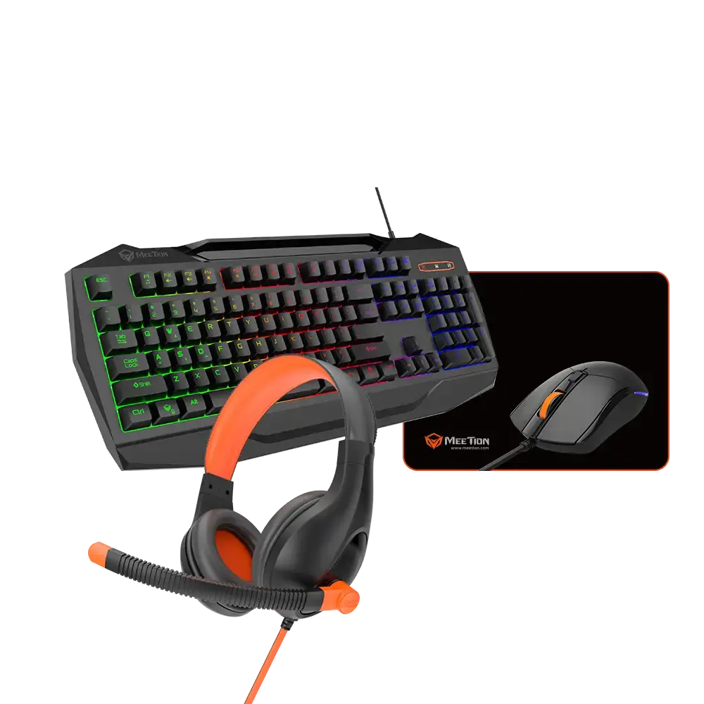 Meention Keyboard C490 4 in 1 Gaming Kit