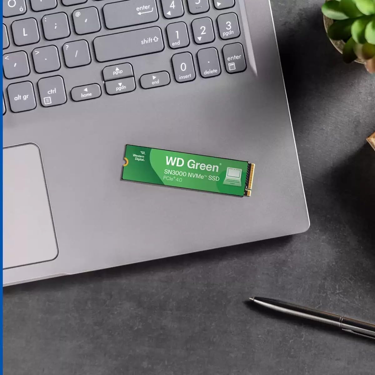 WD Green M.2 NVME SSD SN3000 1TB Gen 4 Upto 5,000Mb/s