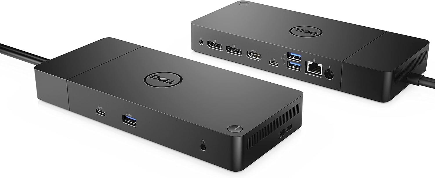 Dell Docking Station WD19 130 Watt Power Delivery USB-C,HDMI, Dual Display Port, Ethernet Port