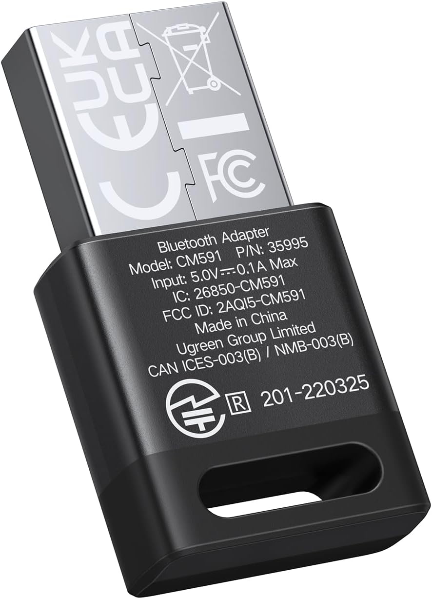 UGREEN Wireless Mini USB Adapter CM591 Bluetooth 5.3