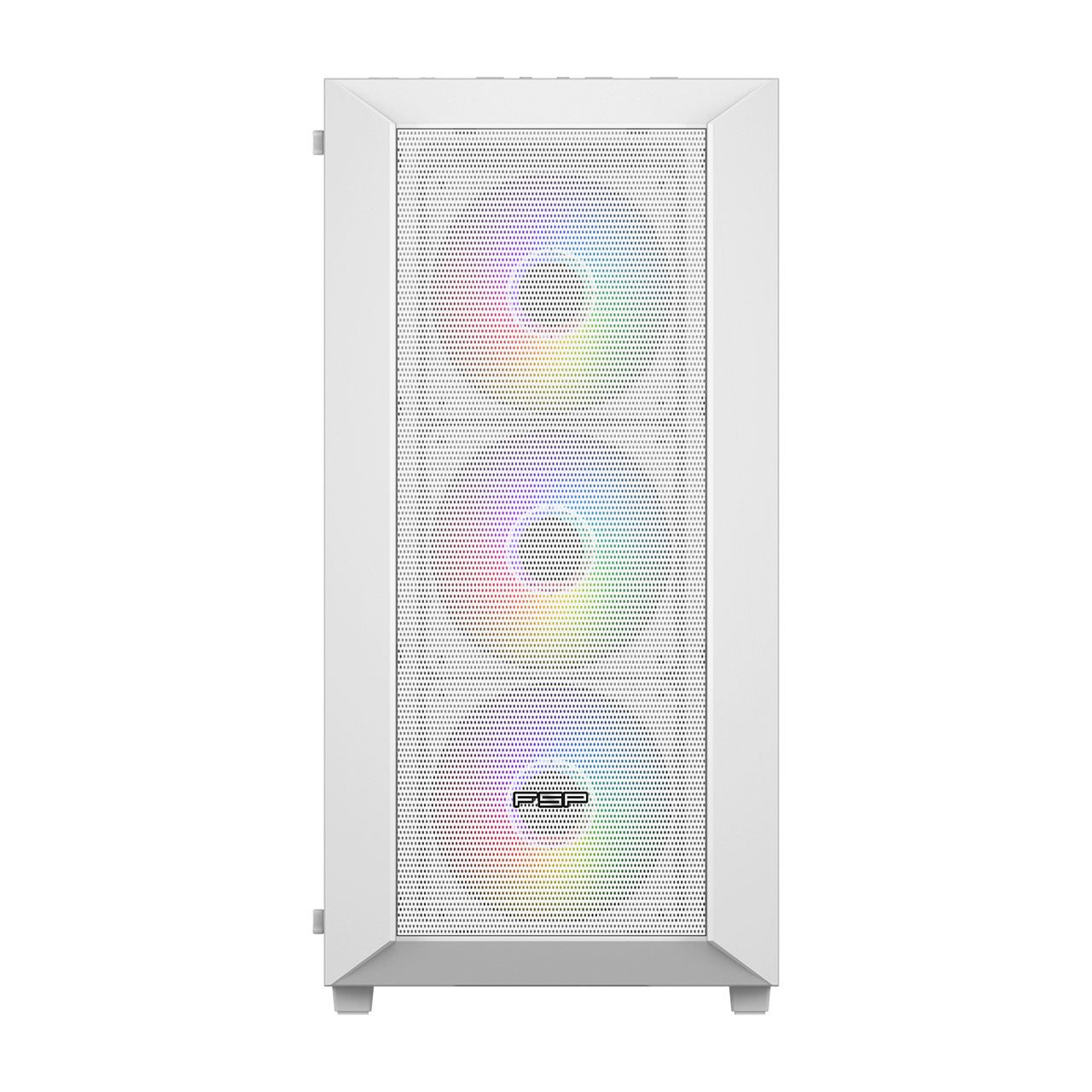 FSP Casing CMT218 4 ARGB Fans With 650 Watt Bronze White