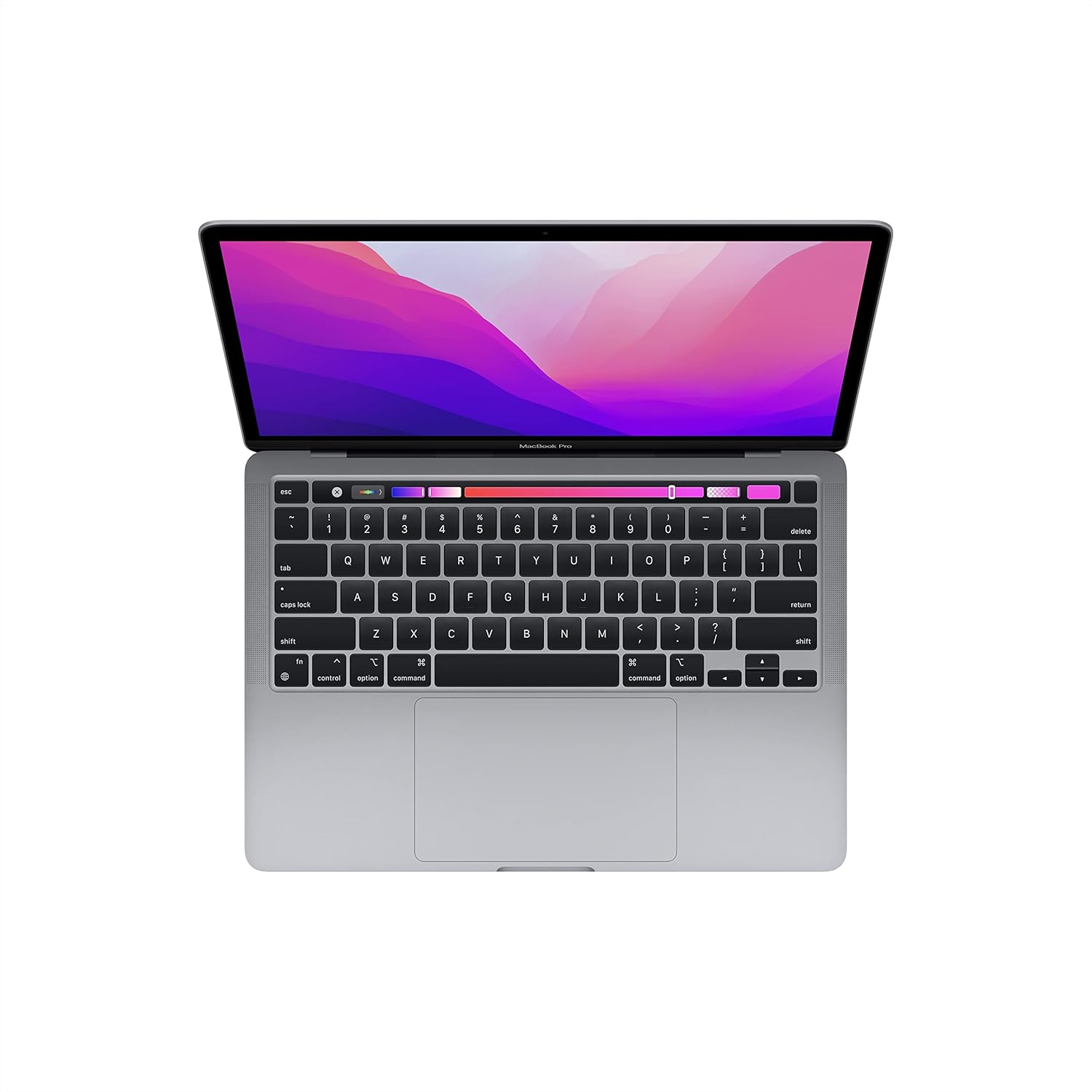 Apple Macbook Pro M2 Chip 8GB 256GB SSD 13 Inch Space Gray MNEH3LL/A 98 Health 10 CC Slight Used with Box