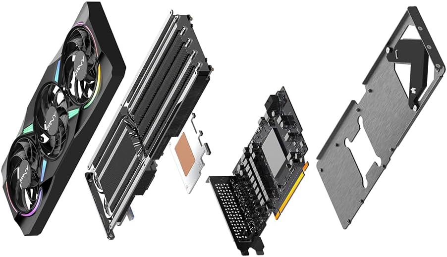 PNY Graphic Card RTX 5070 12GB EPIC-X ARGB Triple Fan