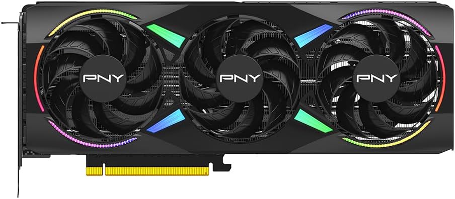 PNY Graphic Card RTX 5070 12GB EPIC-X ARGB Triple Fan