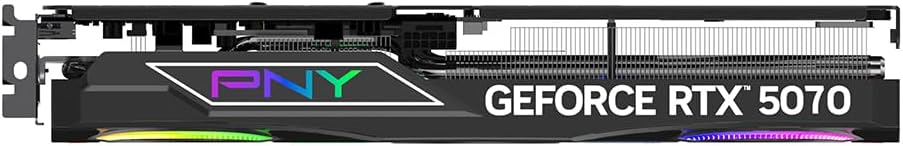 PNY Graphic Card RTX 5070 12GB EPIC-X ARGB Triple Fan
