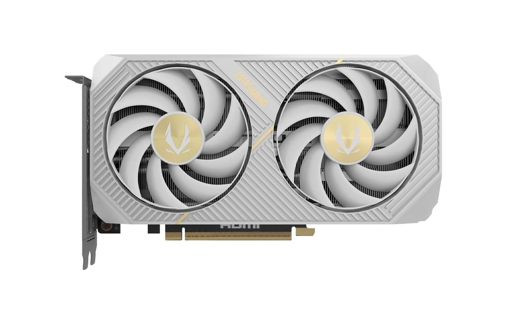 ZOTAC Graphic Card RTX 5060 Ti 16GB Twin Edge White Edition