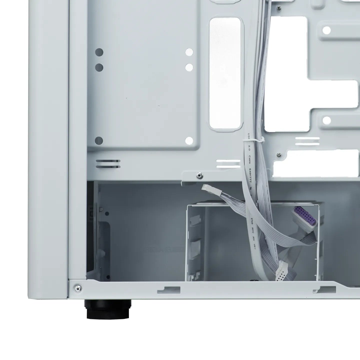 Cooler Master Casing Elite 502 3 ARGB Fan White