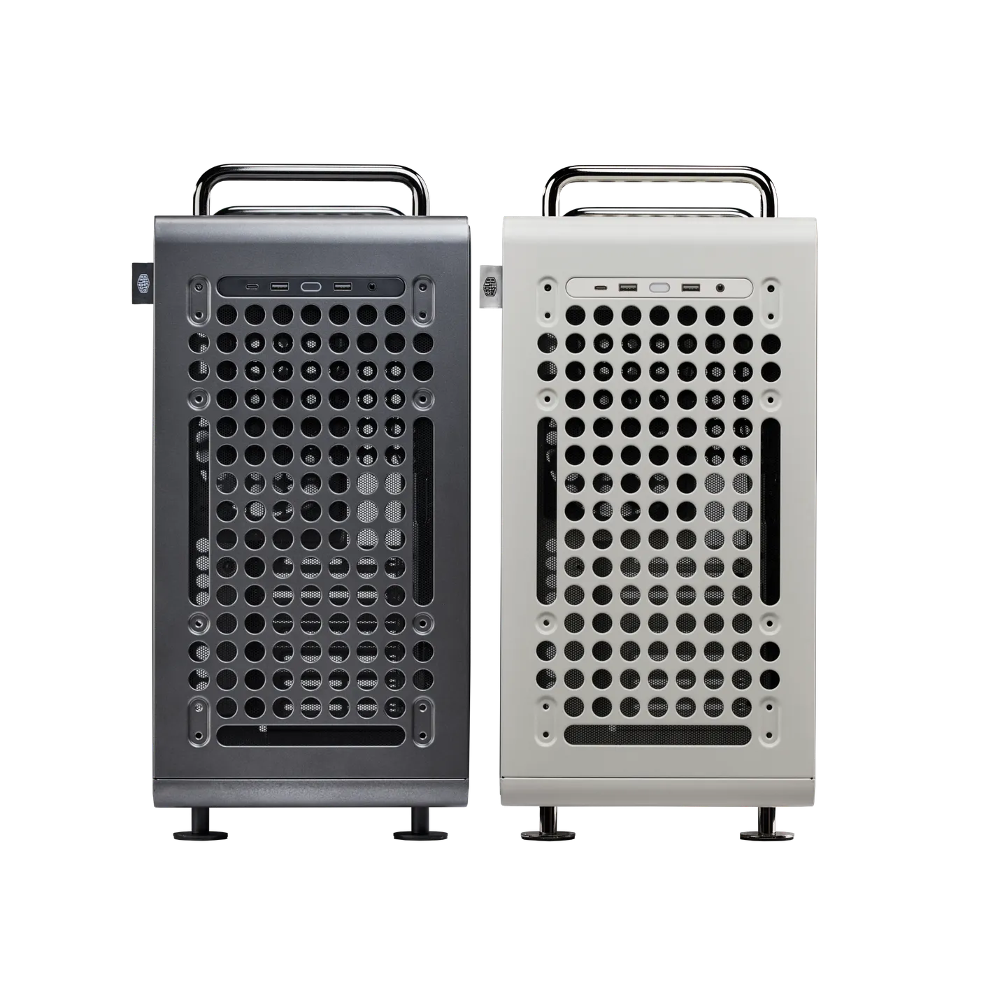 Cooler Master Casing Qube 540 Stardust Iron 1 ARGB Fan