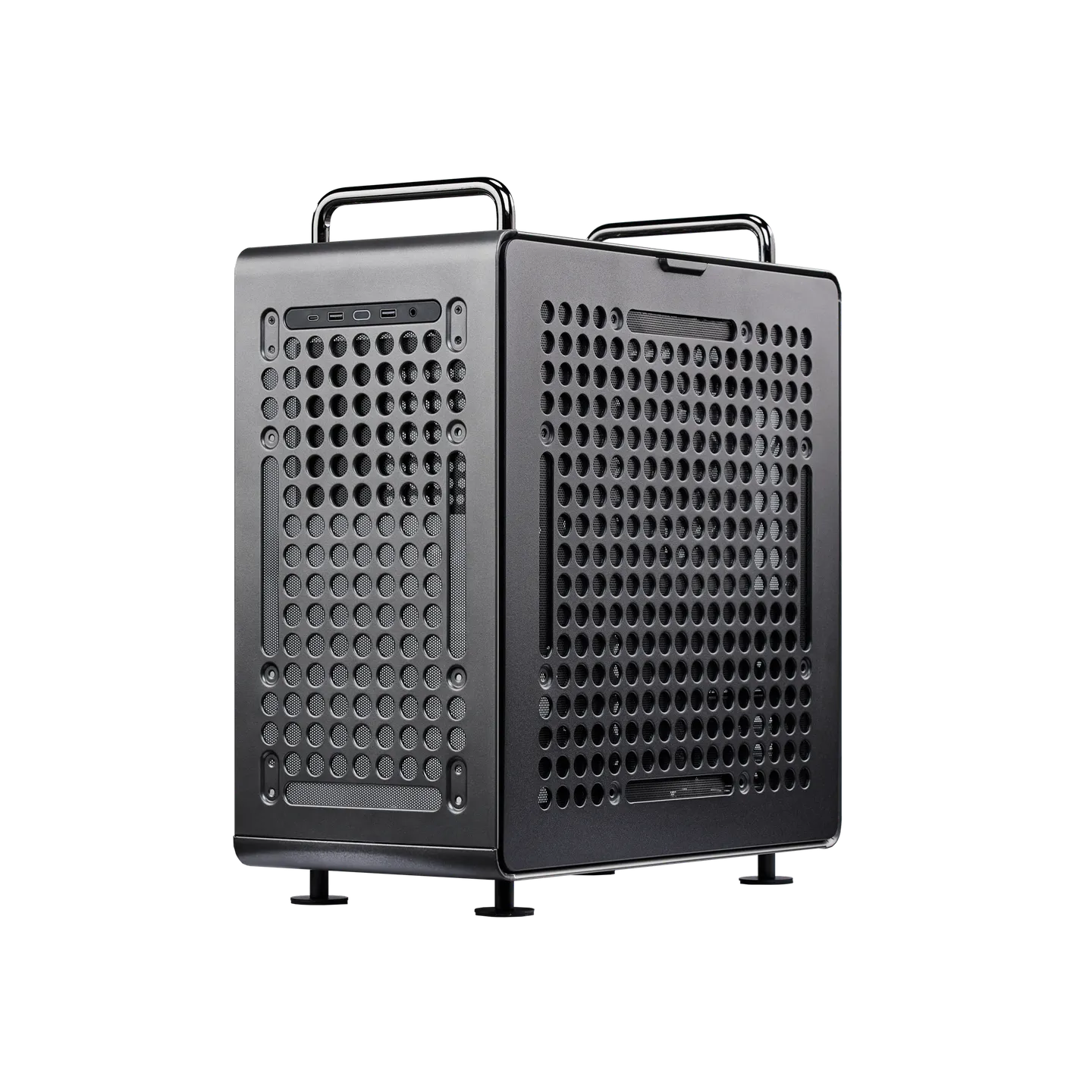 Cooler Master Casing Qube 540 Stardust Iron 1 ARGB Fan