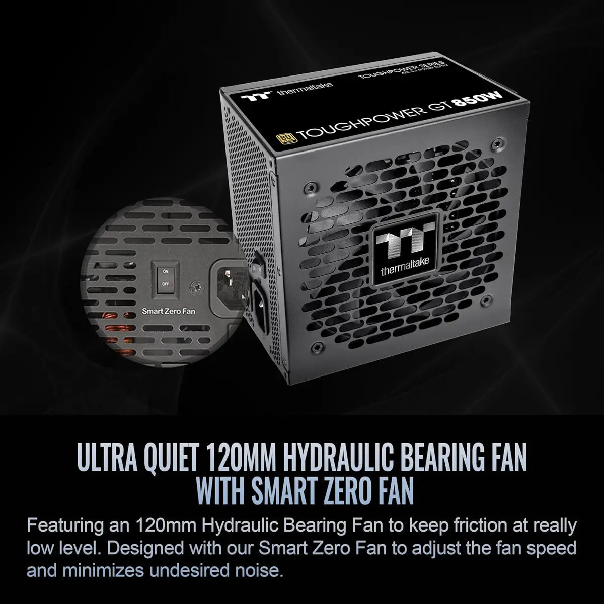 Thermaltake Power Supply Toughpower GT 850w 80 Plus Gold Fully Modular