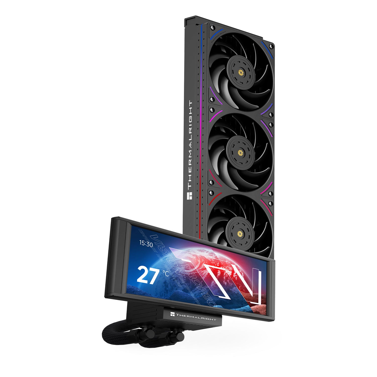 Thermalright Liquid Cooler Trofeo Vision 360 ARGB AIO Black 6.86 LCD