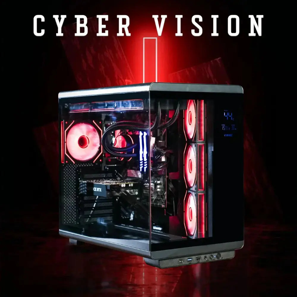 CrystalX Casing CyberVision U600B-N 4 ARGB Fan