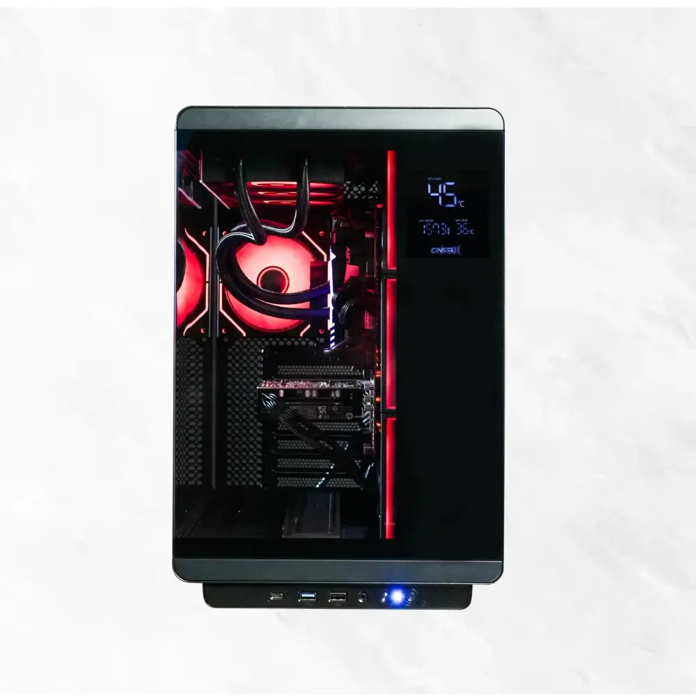 CrystalX Casing CyberVision U600B-N 4 ARGB Fan