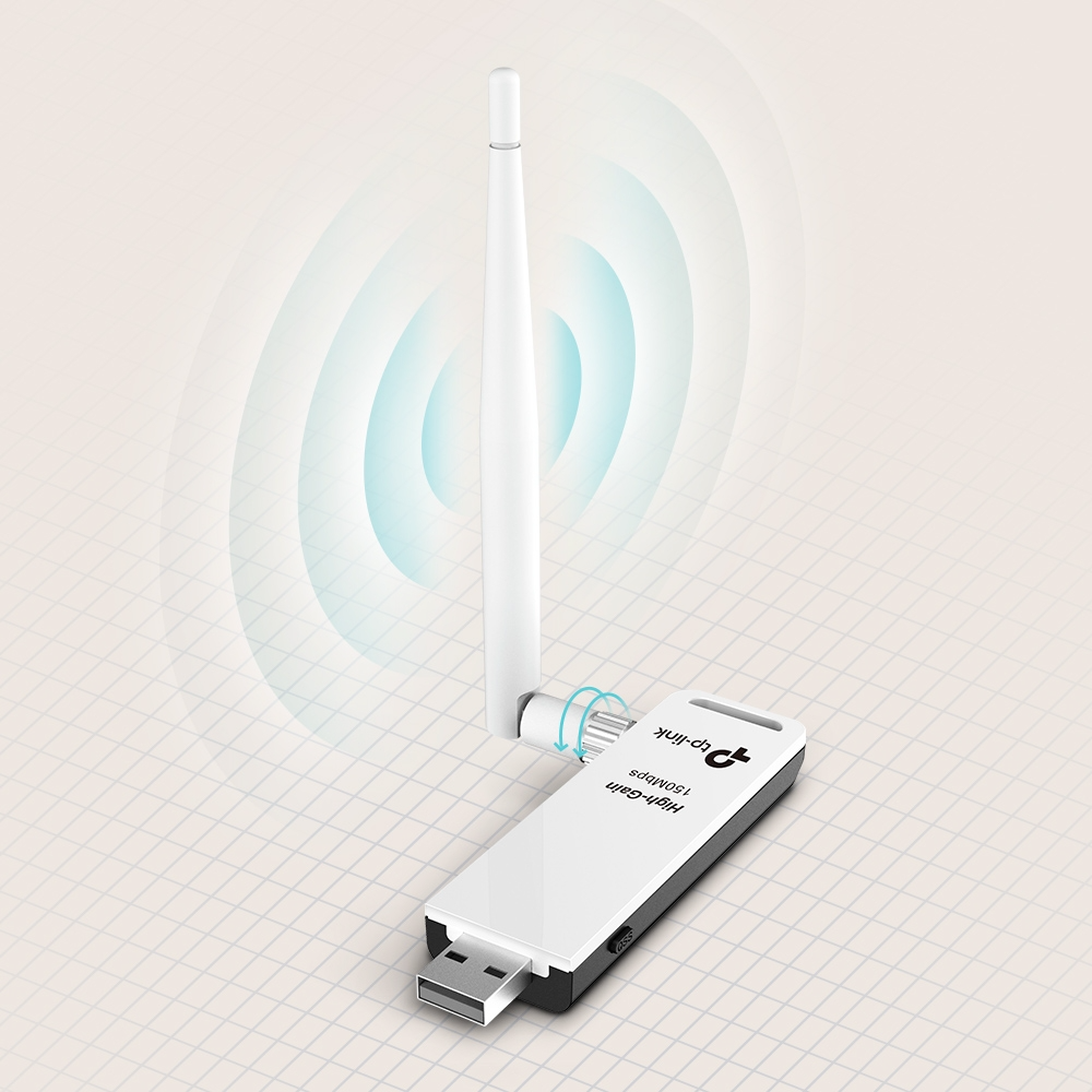 TP Link Wifi Adapter Archer WN722N Wireless USB Adapter
