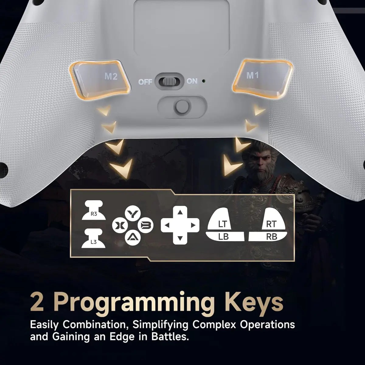 EasySMX Controller X15 Wukong Edition Controller with Hall Trigger and Hall Joysticks
