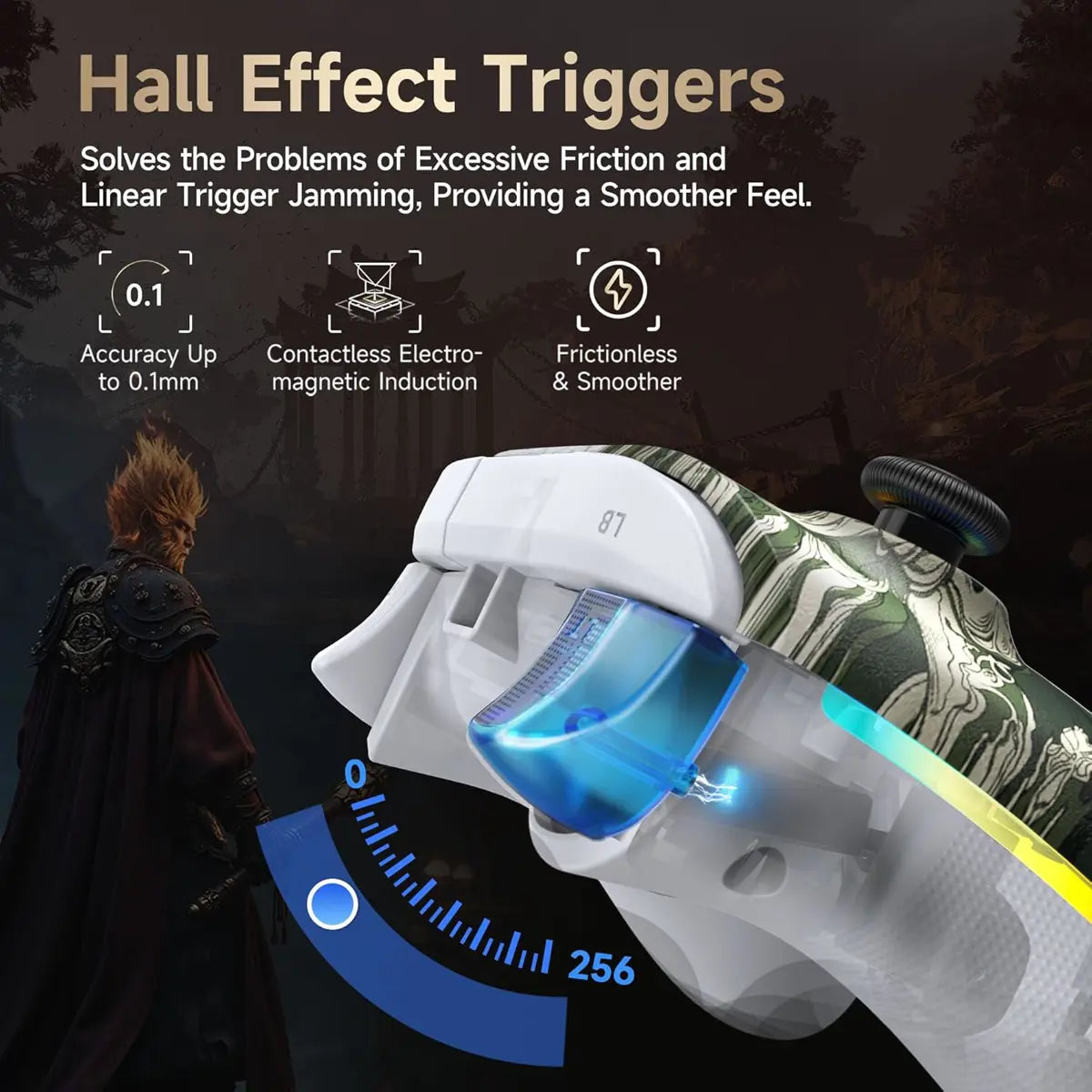 EasySMX Controller X15 Wukong Edition Controller with Hall Trigger and Hall Joysticks