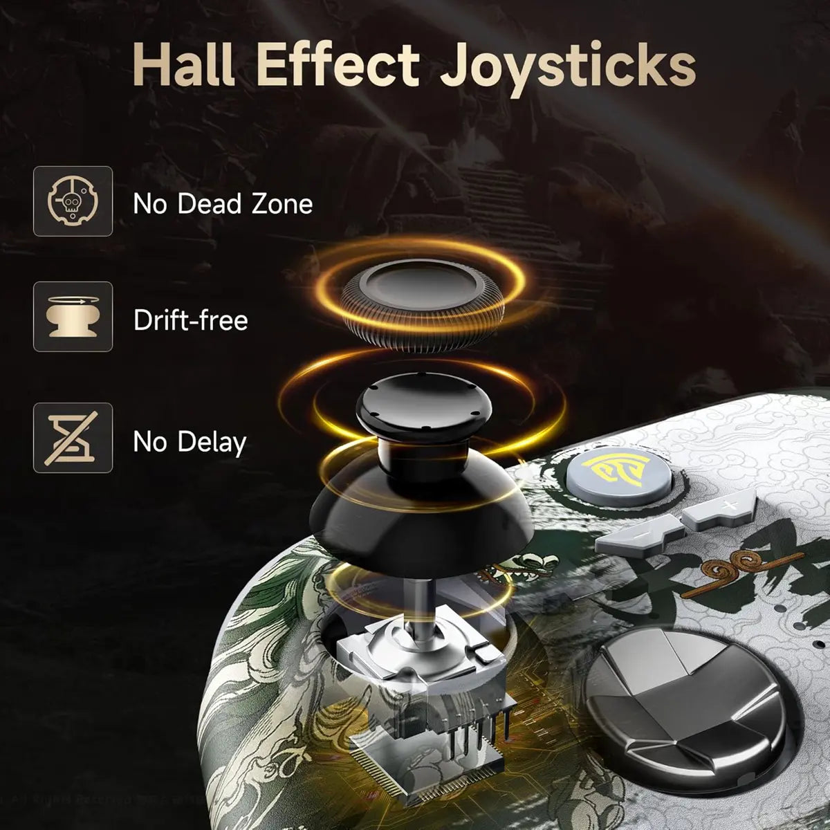EasySMX Controller X15 Wukong Edition Controller with Hall Trigger and Hall Joysticks