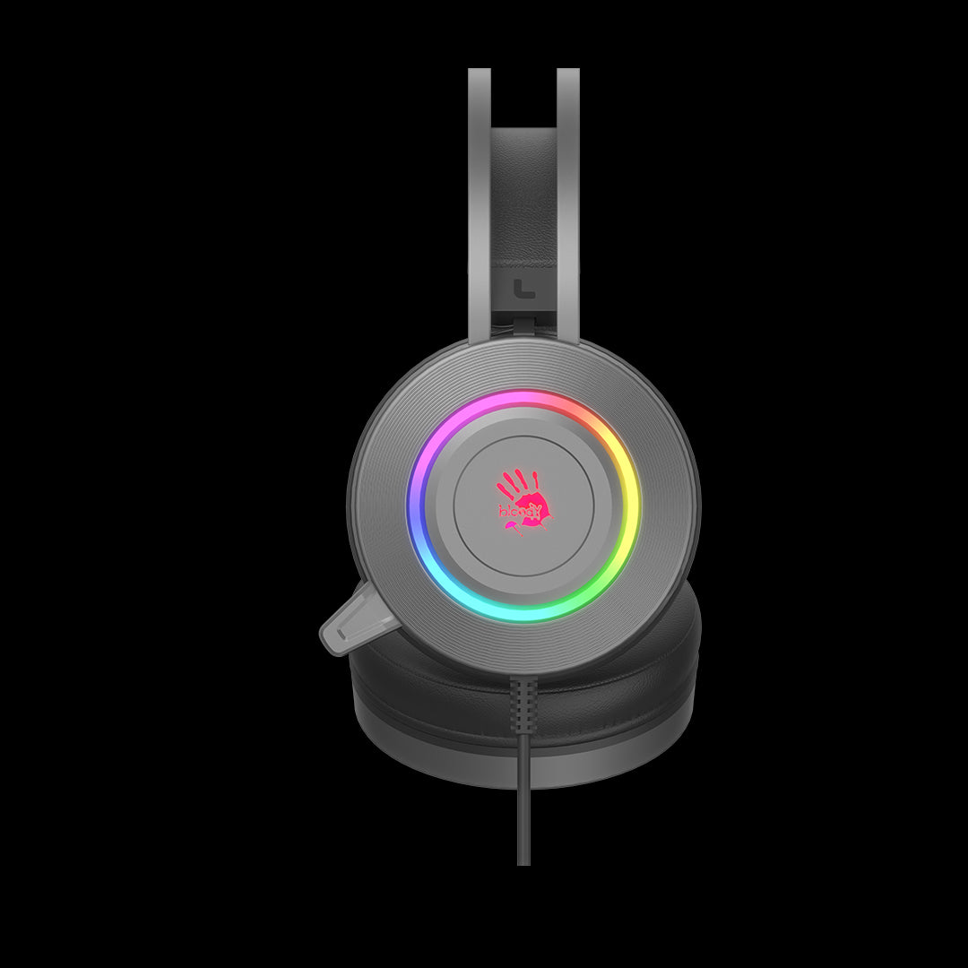 Bloody Headset G521s Neon Gaming Headset Wired Grey