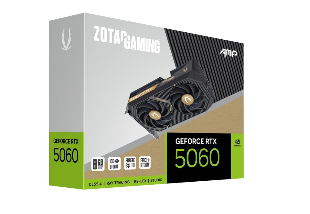 ZOTAC Graphic Card RTX 5060 8GB AMP
