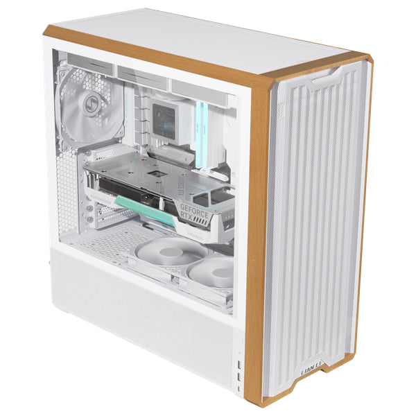 Lian Li Casing Lancool 217 E ATX 5x PWM fan white