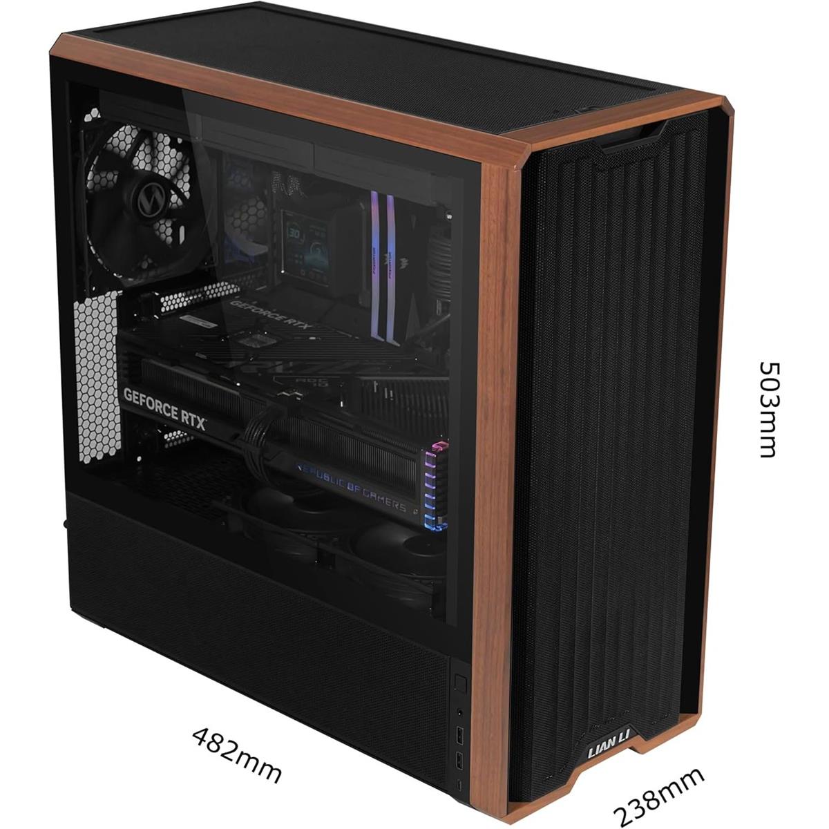 Lian Li Casing Lancool 217 E ATX 5x PWM fan