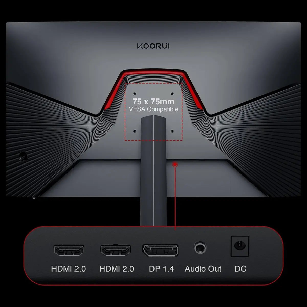 Koorui LED Monitor GN06 27 inches FHD 180hz 1ms
