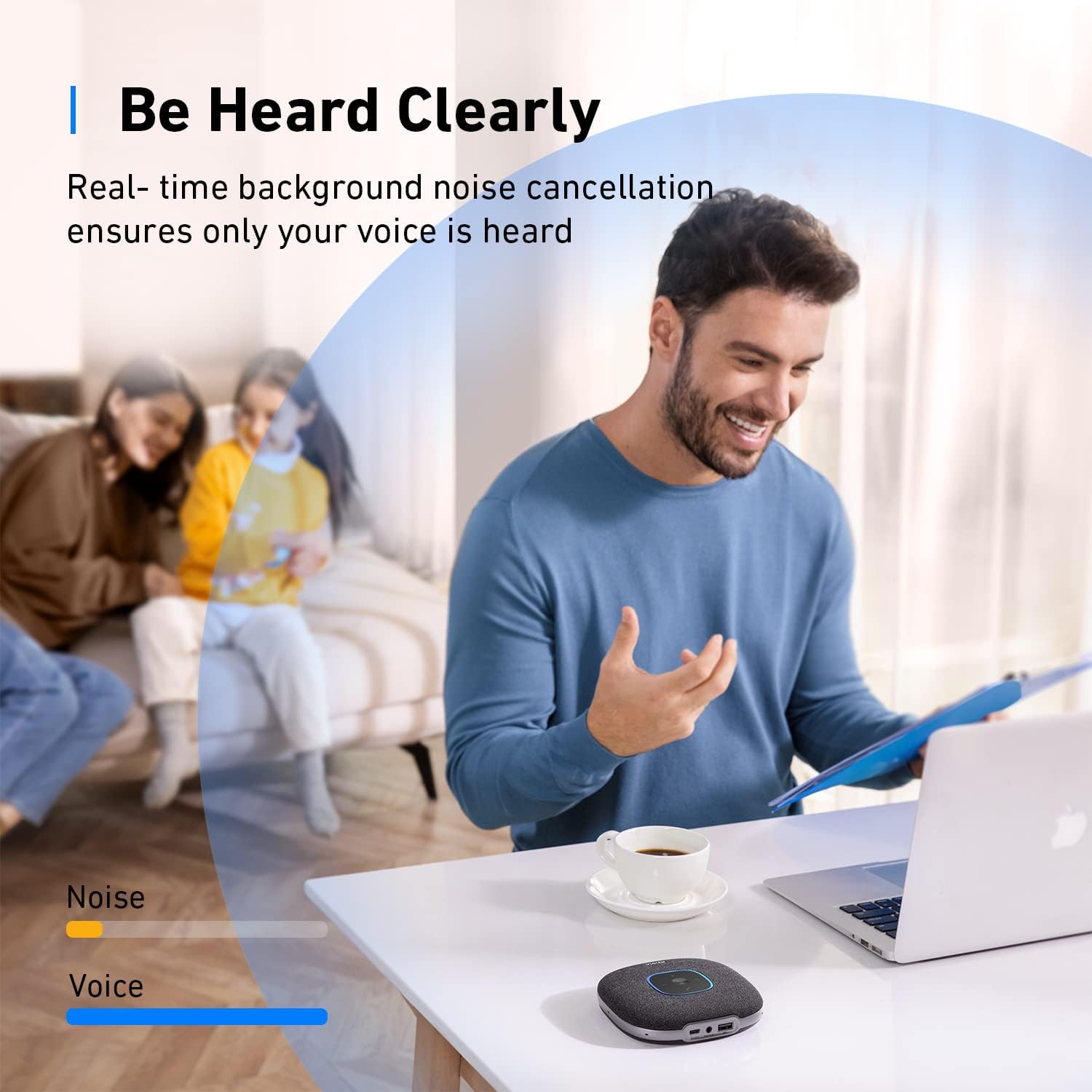 Anker Speaker S3 PowerConf USB & Bluetooth Speakerphone 6 Mics