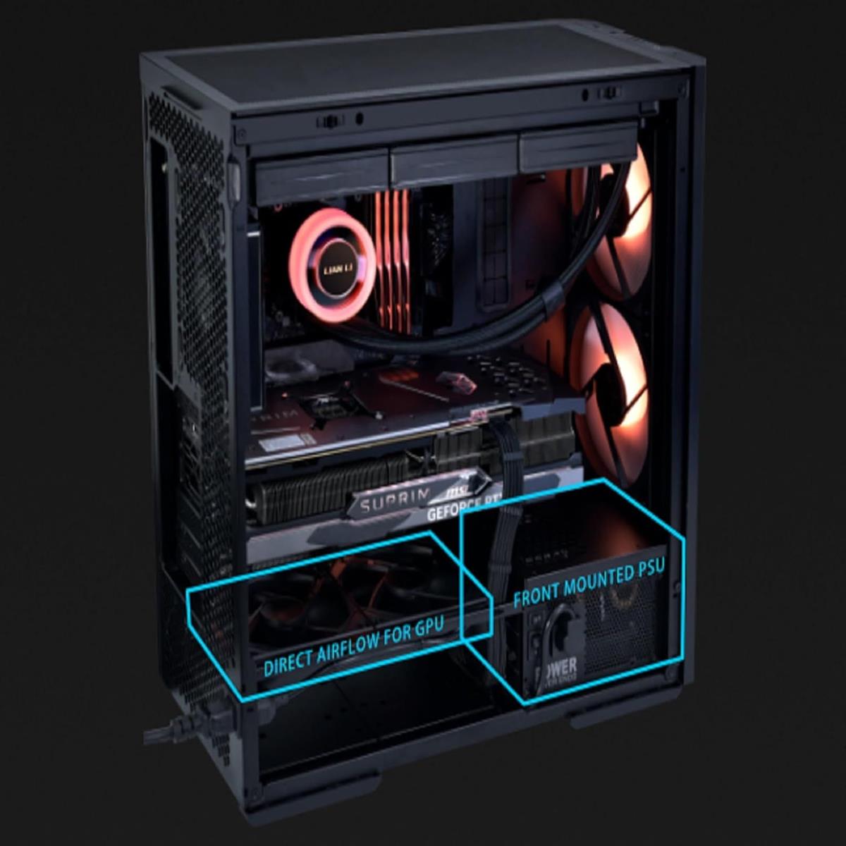 Lian Li Casing Lancool 207 ATX RGB Black