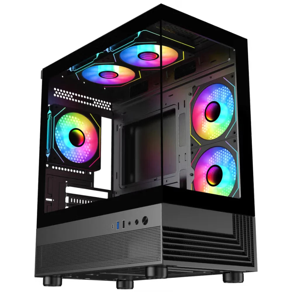 Astro Casing AGC-L17M 3 ARGB Infinity Fans 6-Port Fan Hub + Remote