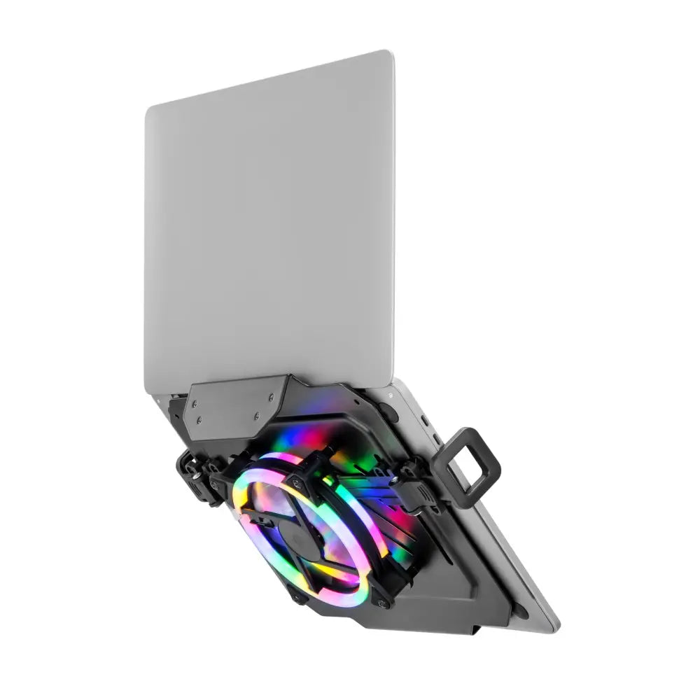 MXG Laptop Stand LH-01R Universal Laptop Holder With RGB Cooling Fan