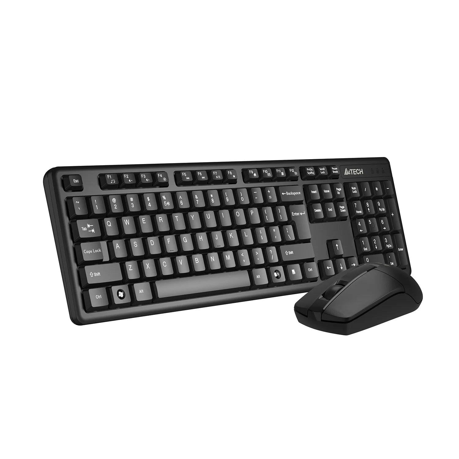 A4Tech Keyboard Mouse 3330NS Wireless Silent Combo