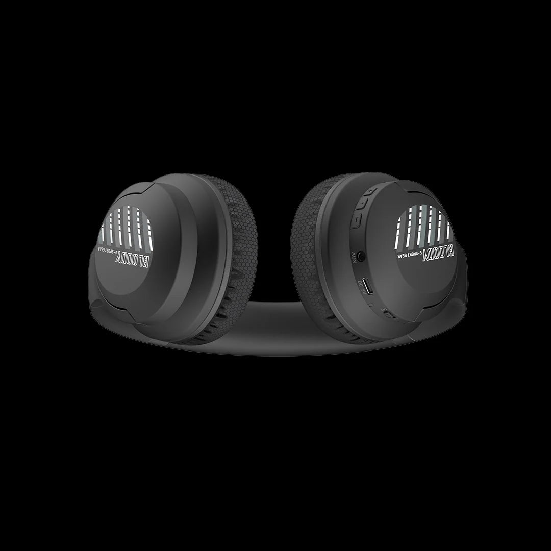 Bloody Headset MH360 Wireless,Bluetooth V5.3 Gaming RGB Headset Black