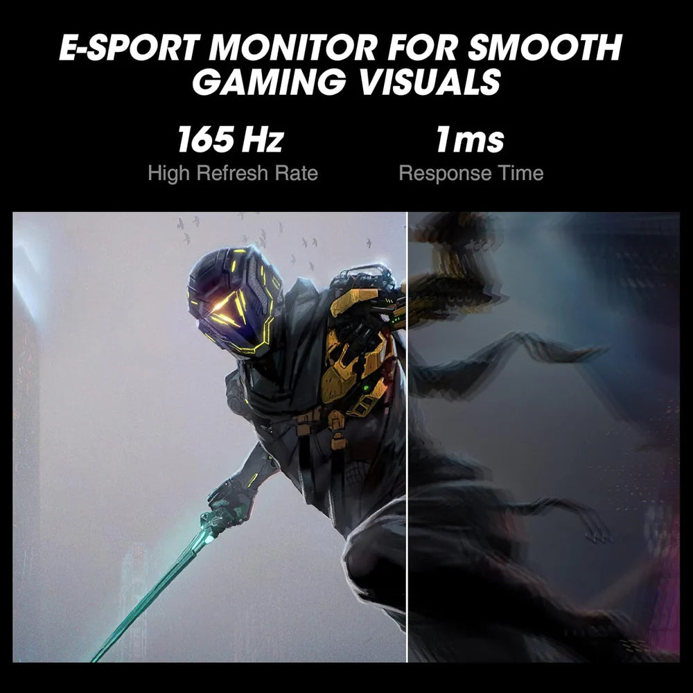 Koorui LED Monitor  34E6UC 34 inches Curve WQHD 3440×1440 165hz 1ms