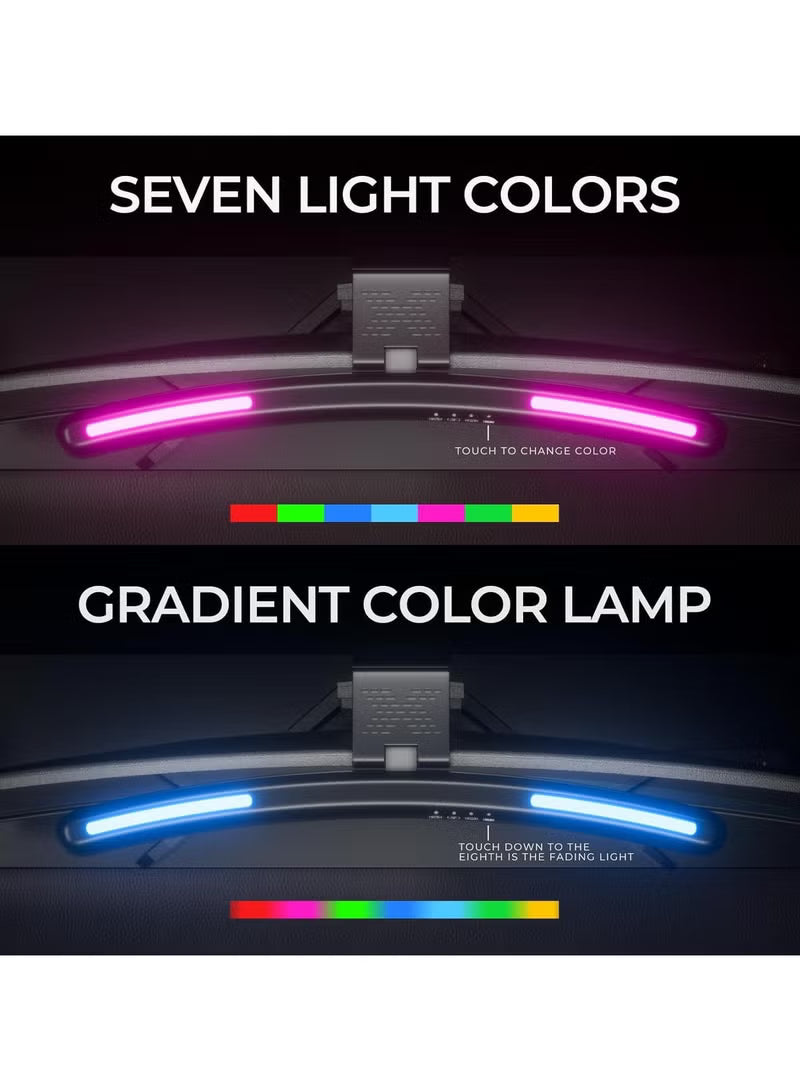 Monitor Led Bar Curve Dual Side for curved monitors, front side warm, cool and mix ton