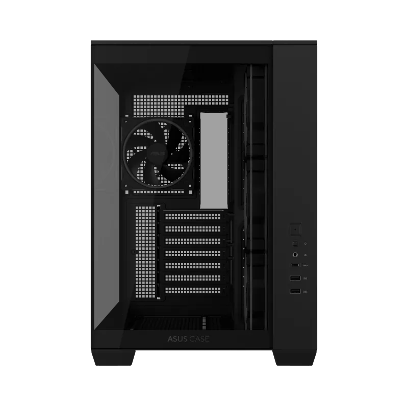 Asus Casing A32 Plus ARGB Black Chassis ATX 4 ARGB Fan