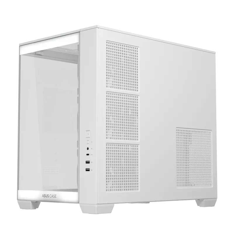 Asus Casing A32 Plus ARGB White Chassis ATX 4 ARGB Fan