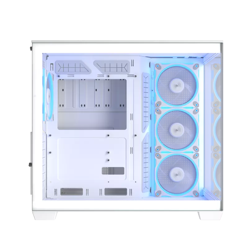 Asus Casing A32 Plus ARGB White Chassis ATX 4 ARGB Fan
