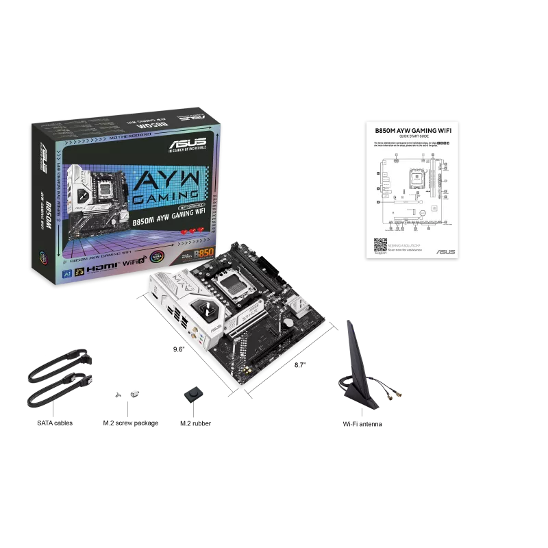 Asus Motherboard B850M AYW Gaming Wifi