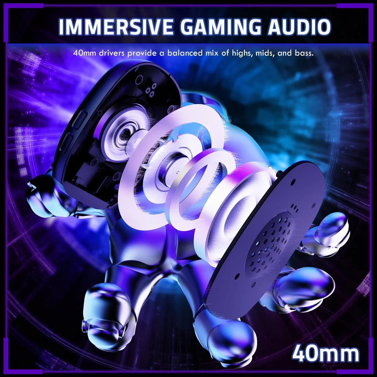 Attack Shark Headset L80 Pro Tri Mode(Bluetooth Wireless Wired) Dual Mic