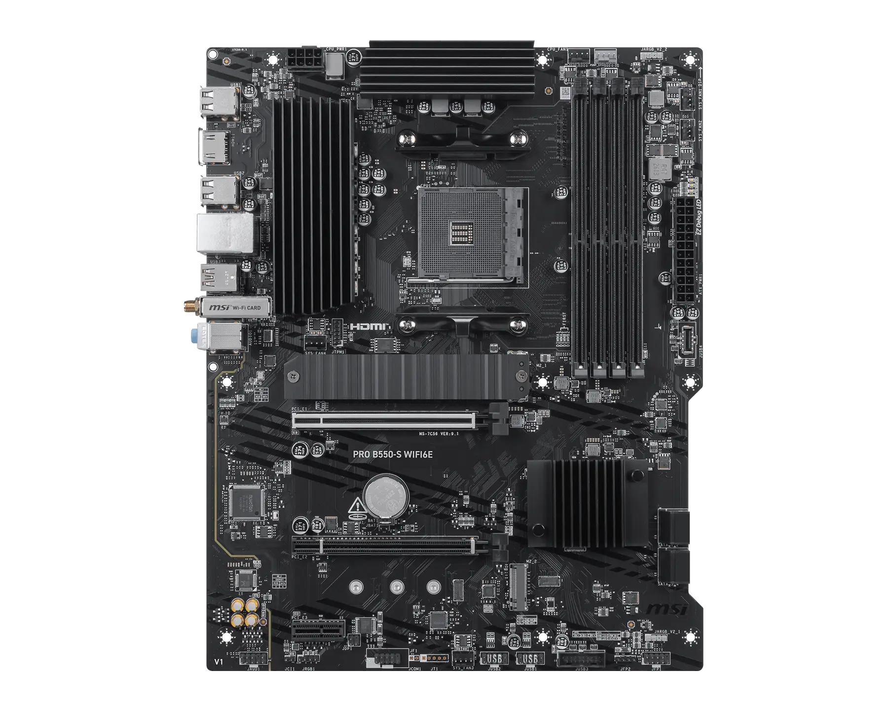 MSI Motherboard B550-S Wifi6E AM4 ATX