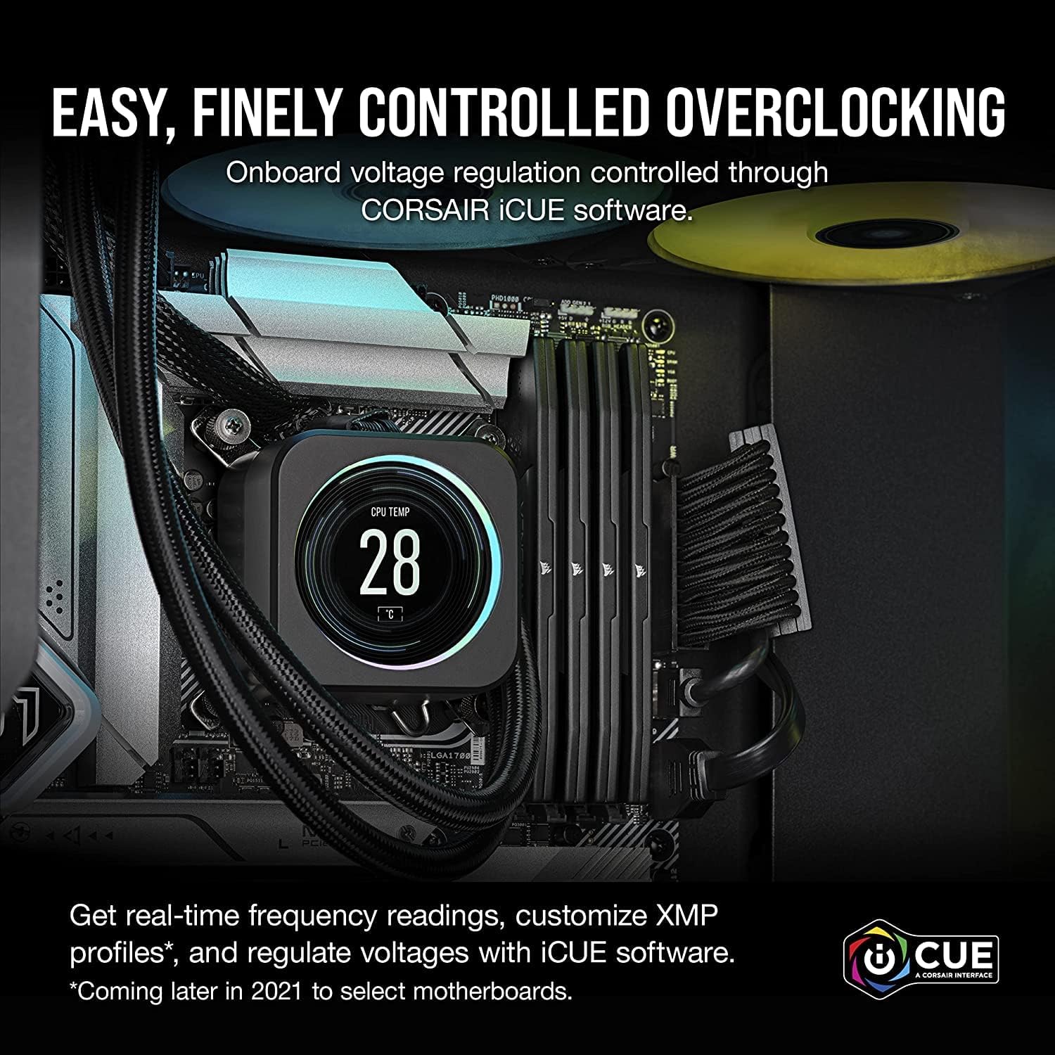Corsair Ram Desktop Vengeance 64GB (2x32GB) 5200mhz DDR5 C40