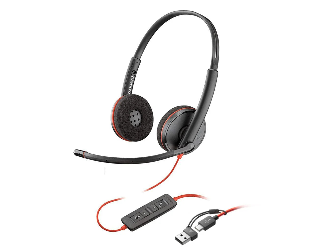 Plantronics Headset C3220 Blackwire Type C