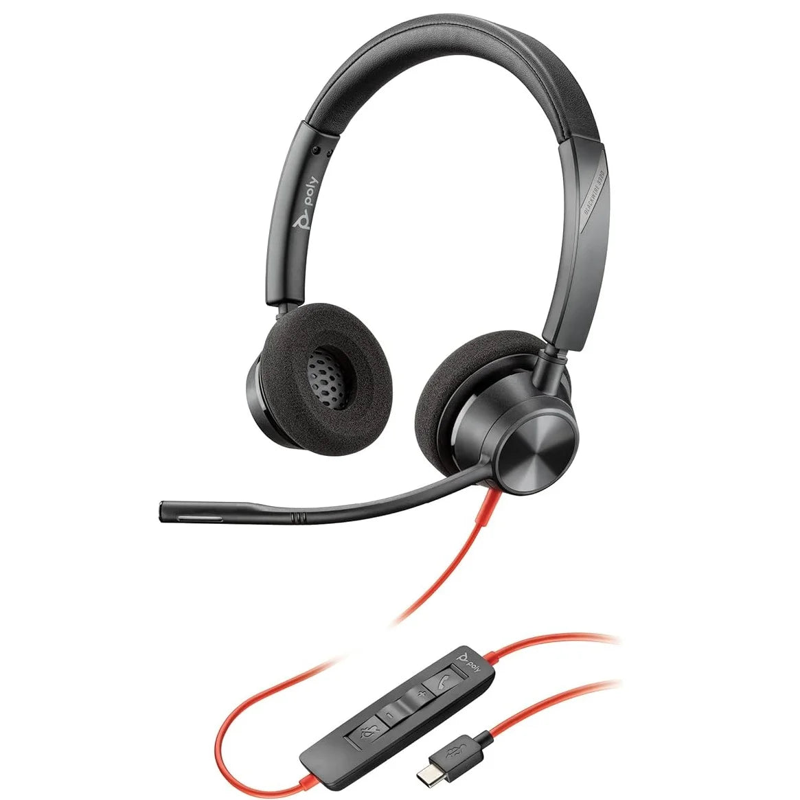Plantronics Headset C3320 Blackwire USB A