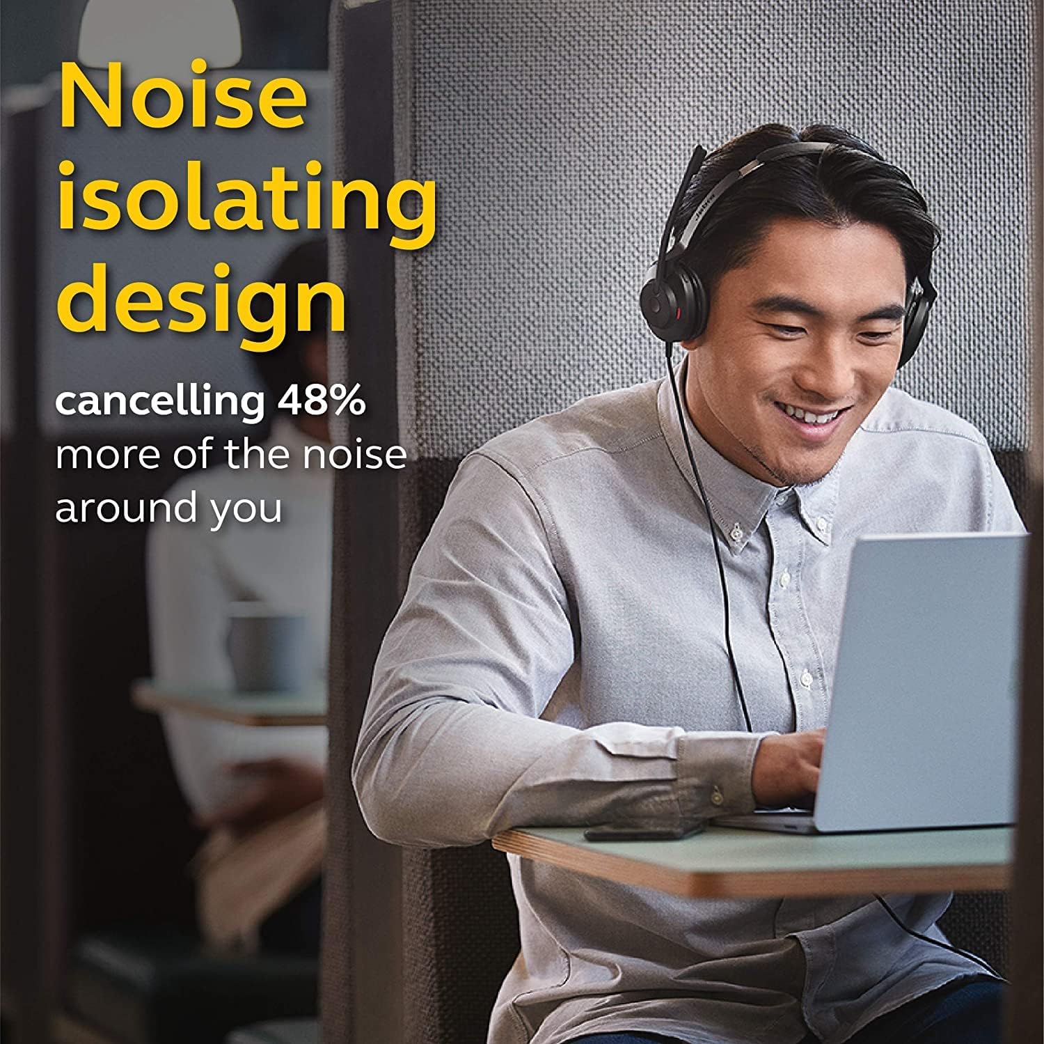 Jabra Headset Evolve2 30 Wired Stero USB-A 2-microphone Call technology