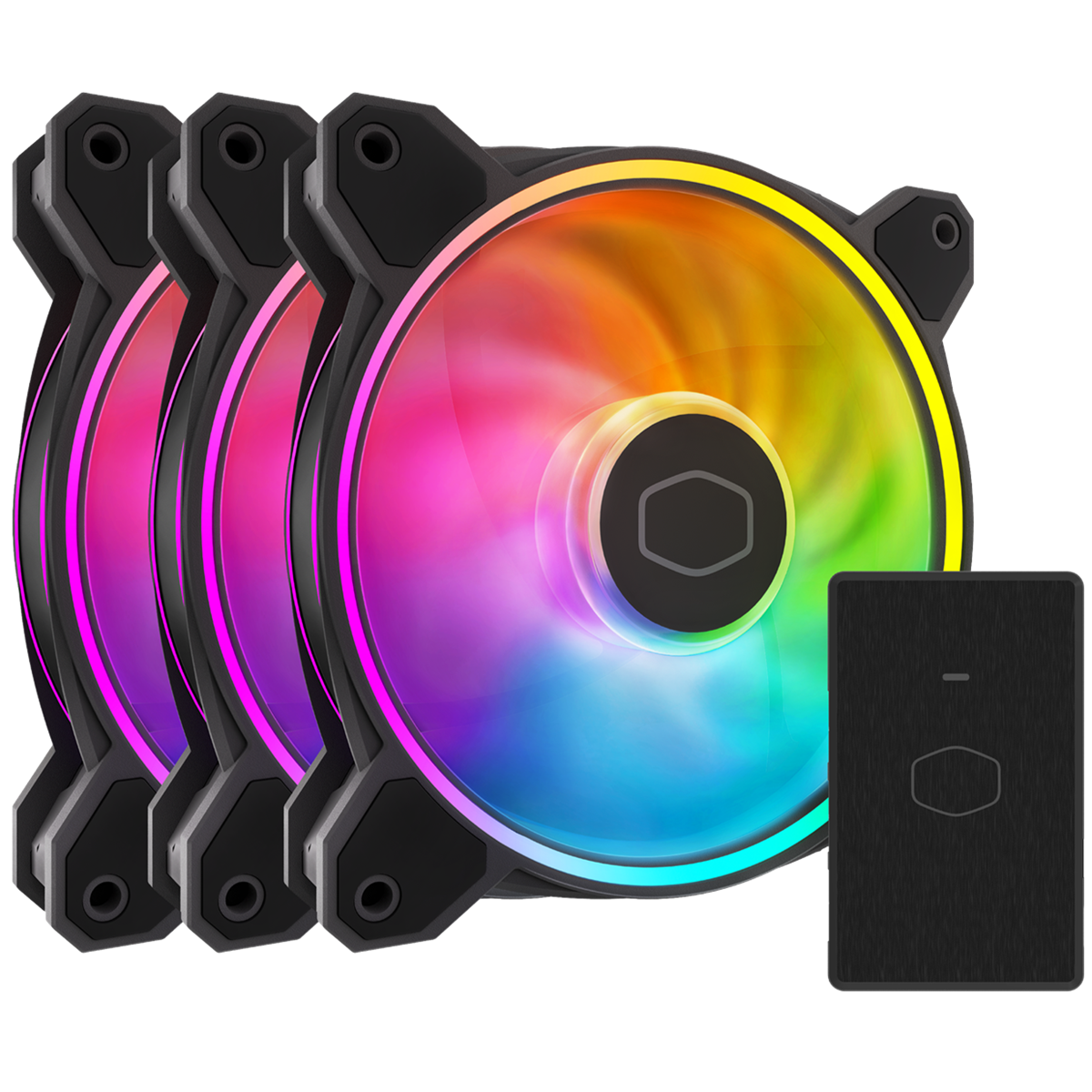 Cooler Master Case Fan MF120²  MASTERFAN HALO (3IN1) CASE FAN