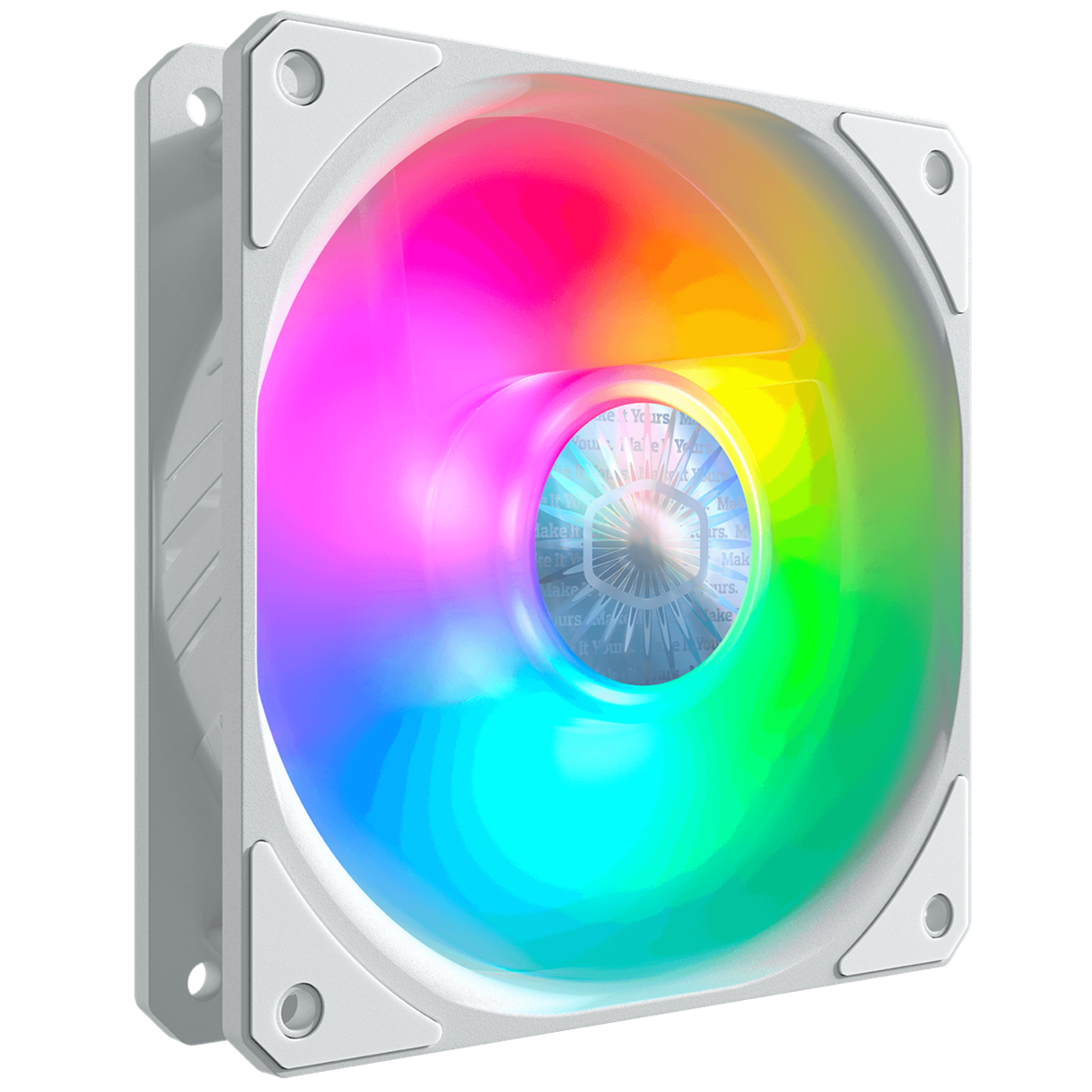 Cooler Master Case Fan SICKLEFLOW 120 ARGB CASE FAN (WHITE)