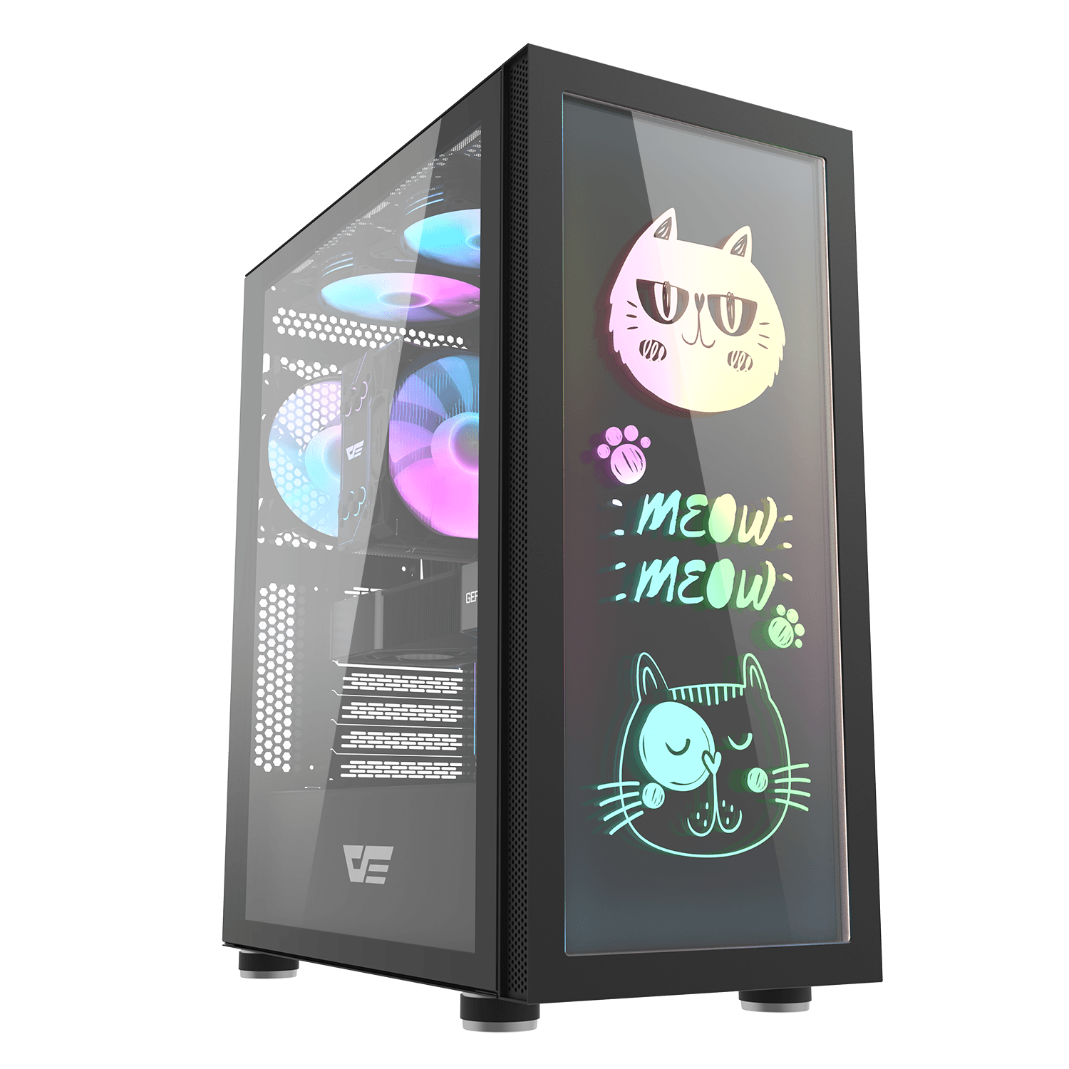 DarkFlash Casing DK210 Graffiti Black